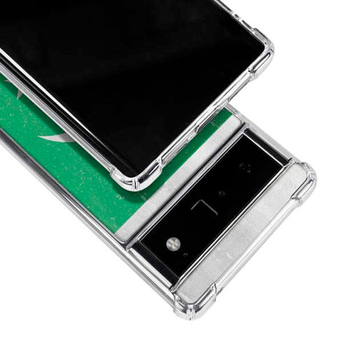 Pakistan Flag Distressed Google Pixel 6 Clear Case